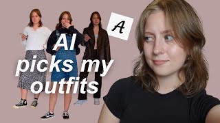 can AI replace stylists letting AI pick my outfits [upl. by Epolenep]