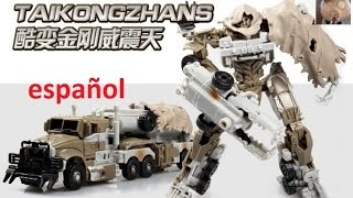 Megatron Taikongzhans Ko bootlegs español [upl. by Greggs]