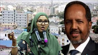 Hal beega Madaxweyne Xasan Sheekh ee maanta waaa dhul la boobayo iyo wax walba oo xunquotSenator Maryan [upl. by Augusto135]