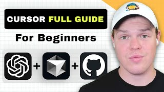 Cursor AI Beginners Guide To AI Coding in 28 min Claude AI ChatGPT GitHub Firebase [upl. by Llednyl54]