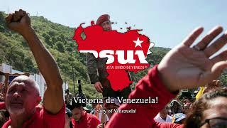 quotChavez Vive La Lucha Siguequot  Venezuelan Socialist Song [upl. by Eisdnil]