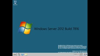 Taking a look at Windows Server 2012 Build 7816 [upl. by Anileva958]