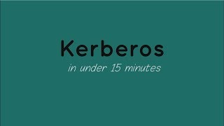 Kerberos Explained [upl. by Yemrej]