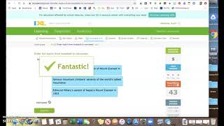 IXL J1 Ordering Topics from Broadest to Narrowest [upl. by Niamreg935]