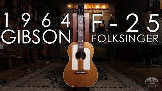 quotPick of the Dayquot  1964 Gibson F25 Folksinger [upl. by Llenrrad]