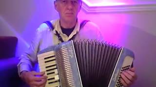 Ej na Tarki  Slovakian Melody played on a Hagstrom Comptessa 50 bass accordion [upl. by Hgieloj916]