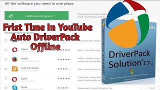 Driverpack Solution Offline Latest Version  Windows 111078XPVISTA 32bit amp 64bit Editions [upl. by Rock741]