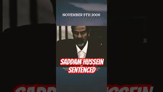 Saddam Hussein Sentenced To Death By Hanging 2006 [upl. by Truscott71]