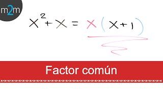 Factor común [upl. by Ronel]