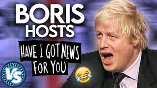 Best Of Boris Johnson Hosting HIGNFY Have I Got News For You [upl. by Giamo]