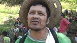 ¡El vídeo que el gobierno no quiere que veamos Desalojo en Huila [upl. by Aivlys]