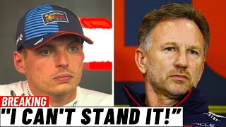 Verstappen FURIOUS At Red Bull After DRAMATIC ITALIAN GP  F1 NEWS [upl. by Ataynik]