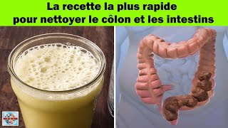 La recette la plus rapide pour nettoyer le côlon et les intestins – Santé intestinale [upl. by Annabella11]