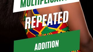 MULTIPLICATION AS REPEATED ADDITION SIMPLIFIED [upl. by Dowski]