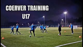 Full Technique Training Session ⚽️ Coerver Training ✅️ 1FC Lokomotive Leipzig U17 [upl. by Troxell]