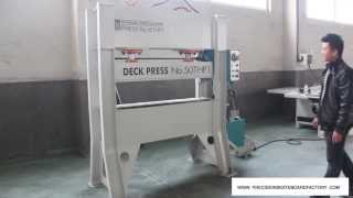 Precision Hydraulic Skateboard Deck Press 50 THP 1 [upl. by Esinrahc413]