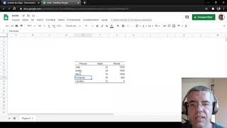 Como fazer tabelas no Google Planilhas e colocar no Google Docs [upl. by Uziel]