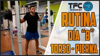 CÓMO PLANIFICAR UNA RUTINA DE TORSOPIERNA PARTE 2  The Fit Club [upl. by Lilyan916]