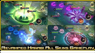 Brand New Hanabi Revamped with All Skins Preview [upl. by Ylrebmyk]