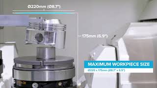 Kitamura MedCenter5AX Ultra Compact 5Axis VMC  Simultaneous 5Axis Machining [upl. by Parent]