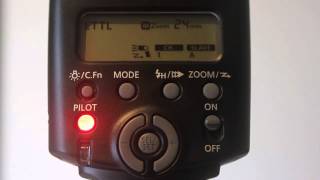 How to set up Canon 430EX II Speedlite for wireless flash tutorial [upl. by Scrope126]