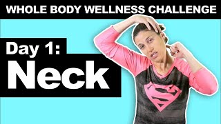 Neck Stretching amp Exercise Routine for Beginners [upl. by Los910]