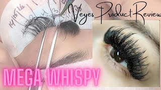 How to Veyes Veyelash Product Review Part 2 megavolume wispy set [upl. by Rifkin]