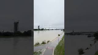 🚨 Hochwasser Linz [upl. by Menard898]