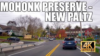 New Paltz drive Mohonk Preserve to Garvans Gastropub 4K [upl. by Jamal]