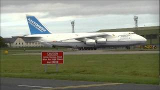 Antonov 124100 RAF Leuchars Fife Scotland 121011 [upl. by Mark152]