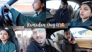 RAMADAN DAY 12  AMNA DRIVES MY CAR  DAILY VLOGS  FAIZAAN AND AMNA [upl. by Samau]