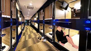 2 Days inside Japan’s Capsule Hotel with Too Many Offerings  Anshin Oyado 🇯🇵 [upl. by Wildermuth]