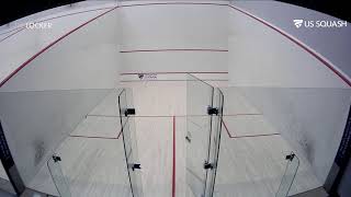 Court 18  2024 MidAtlantic Squash Conference Championship  Day 1 [upl. by Ninerb]