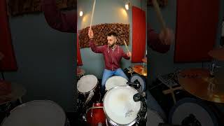 INDOVINA LA CANZONE 11 drummer drumcover drums shortsvideo shortsvideoviral2021 [upl. by Ceevah]