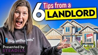 6 Landlord Tips for More Passive Income [upl. by Else]