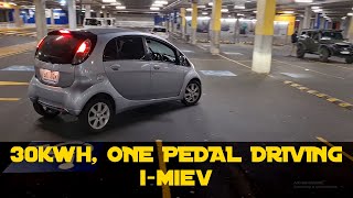 Modified iMiEV fun  true one pedal driving [upl. by Jilli]