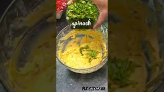 Palak pakoda recipe teatime झटपट indianfood food short [upl. by Blanch]