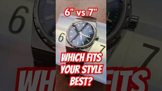 Specht amp Söhne 222 6inch vs 7inch wrist comparison to help you choose the best fit watch [upl. by Colpin]