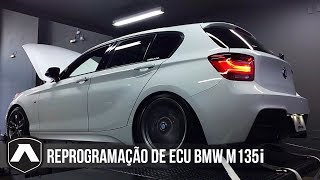 BMW M135i com 420cvs e 55kgfm  Remap de ECU Armada Performance [upl. by Oznofla]