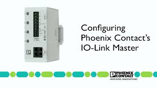 Phoenix Contact IP20 IOLink Master [upl. by Garzon]