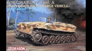 Dragon 135 Borgward IV Ausf A Heavy Demolition Charge Vehicle Kit 6101 [upl. by Timothy]