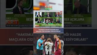 Hakemler hadleri olmadığı halde maçlara tesir ediyor krtfutbol hakem besiktas [upl. by Alyakam]