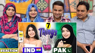 7 Things Different In India Vs Pakistan  Hindu Family Vs Muslim Family  Anaysa  Reaction [upl. by Grieve]