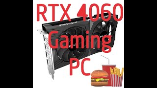 AMD 5600  RTX 4060 Gaming PC  LIVE PC BUILD [upl. by Enihpad435]