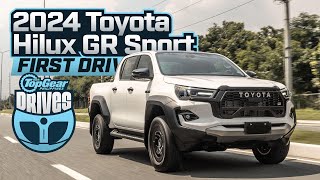 2024 Toyota Hilux GR Sport first drive Nothing like the old Hilux GRS  Top Gear Philippines [upl. by Guidotti439]