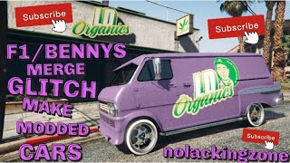 NEW GTA 5 BENNYS MERGE GLITCH F1BENNYS ON ANY CARS PS5 APP [upl. by Ase]