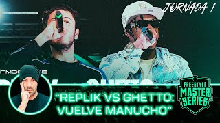 REPLIK HA VUELTO A SER ÉL ☀️ GHETTO VS REPLIK FMSCARIBE J1 T2 🇨🇷 Reacción [upl. by Scrivenor]