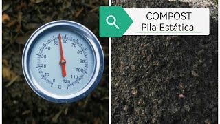 El Lombricero  Compost sin volteo en 6 meses Pila estática de compost 👉 ahorra energía gana tiempo [upl. by Fernyak867]