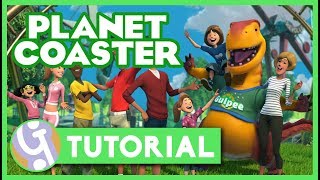 🎡 Starting Out  Beginners Guide 1  Planet Coaster Tutorial [upl. by Adriane]