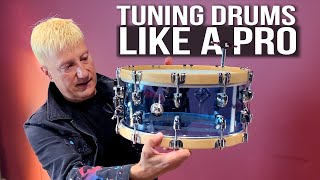 How the Pros Tune Their Drums Feat Gregg Bissonette [upl. by Daeriam]